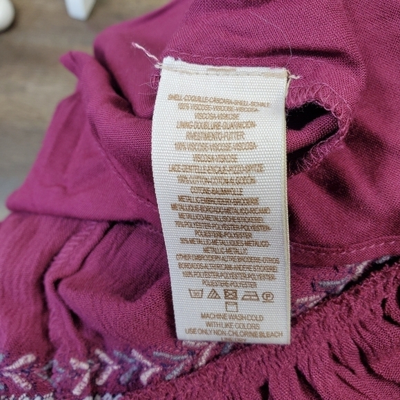 Free People Embroidered Tunic Dress Boho Festival - Picture 13 of 13